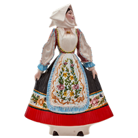 Statuina Bai in Bono’ra in Ceramica ST.SENNORI49
